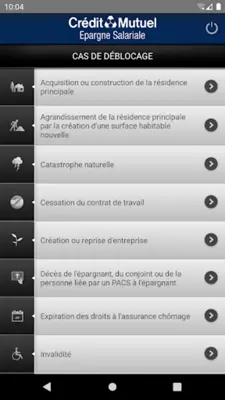 Epargne Salariale android App screenshot 0