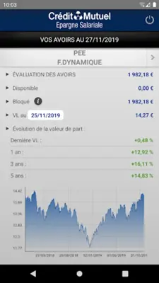 Epargne Salariale android App screenshot 2